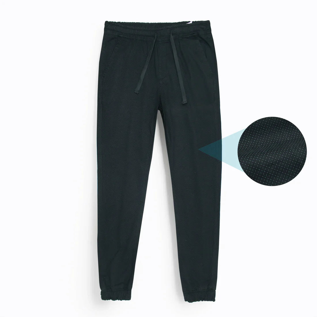Cotton Eagle Premium Jogger Trouser (Black Doted)