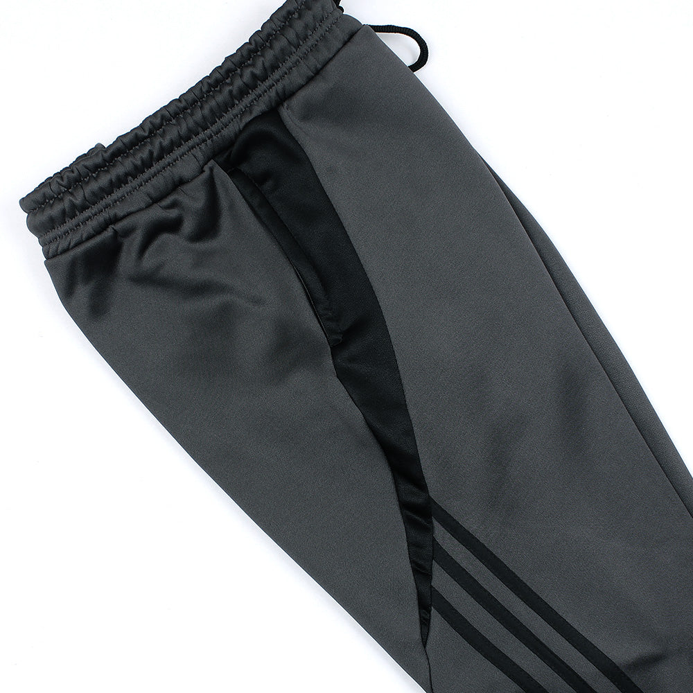 ADDAS Imported Tiro Piping Quarter Zip Tracksuit (Grey)