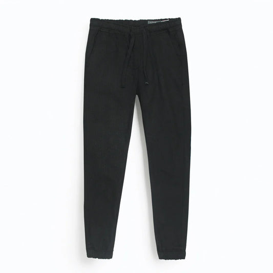 Cotton Eagle Premium Jogger Trouser (Textured Black)
