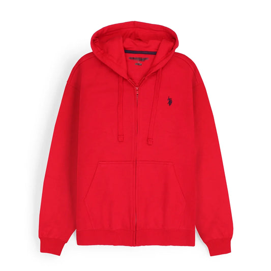 US PLO Original Cotton Fleece Hoddie (Red)