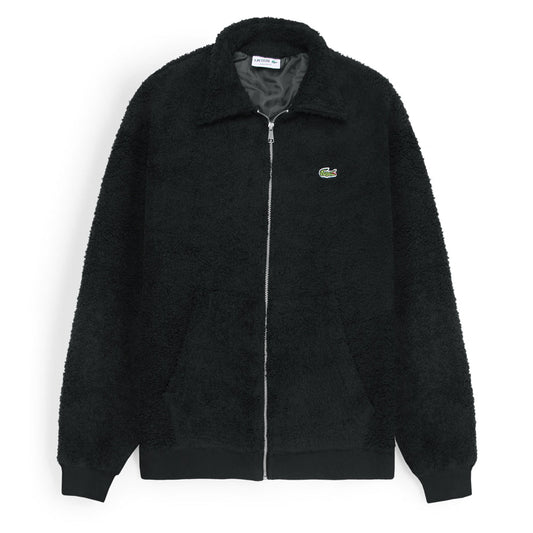 Lcste Imported Sherpa Zipper Jacket (Black)