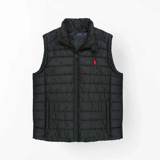 RL premium Small Pony Puffer Jacket (Black)