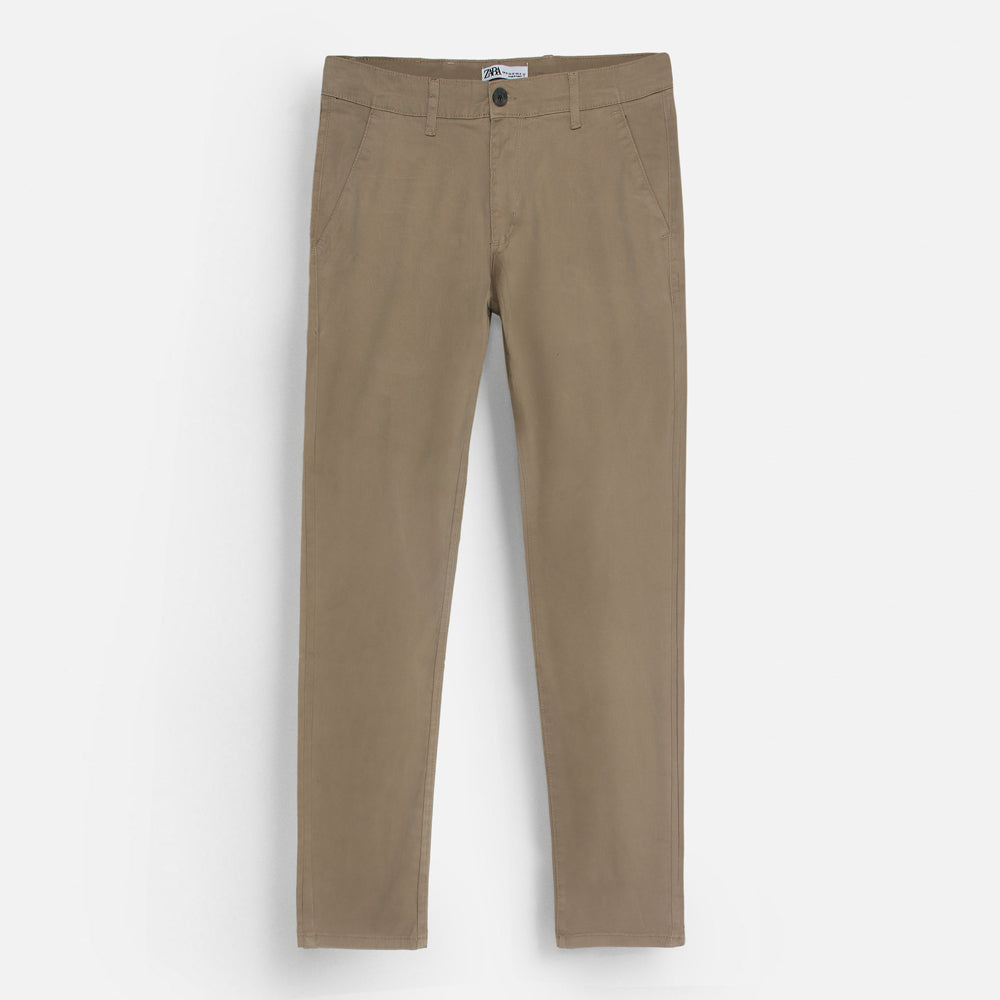 Z.A.R.A Premium Cotton Chino (Camel)