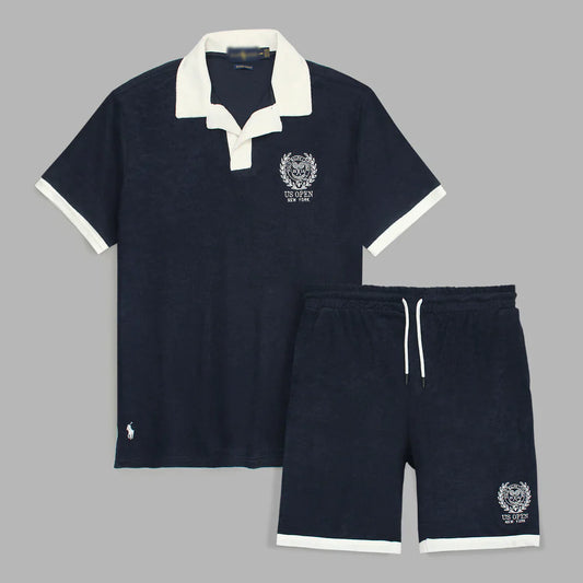 RL MEN'S PREMIUM US CORDUROY TWIN SET (NAVY BLUE)