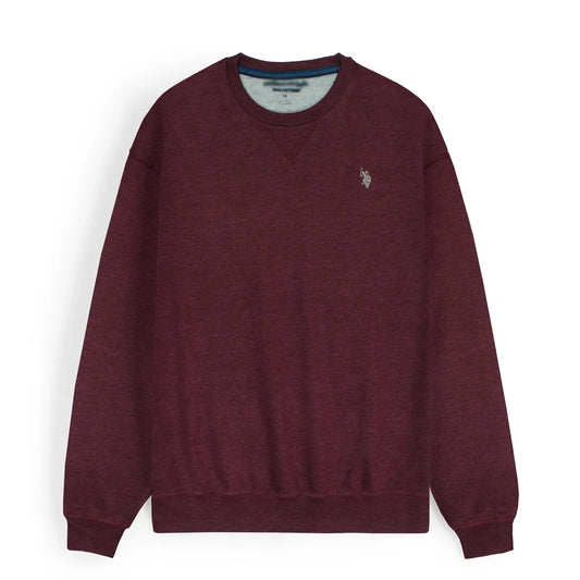 US PLO Original Cotton Fleece Sweatshirt (Maroon)