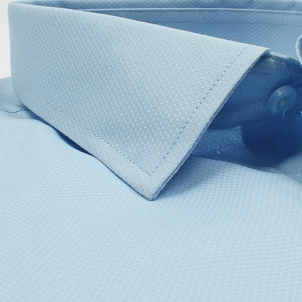 Mussimo Duti Imported Formal Shirt Dobby (Sky Blue)