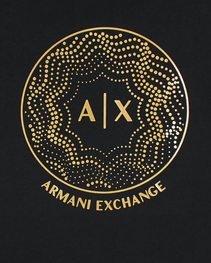 A-X IMPORTED MEN'S GOLD T-SHIRT (BLACK)