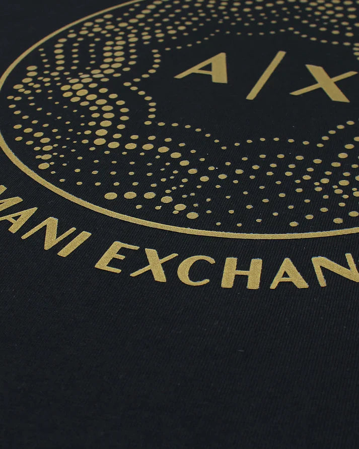 A-X IMPORTED MEN'S GOLD T-SHIRT (BLACK)