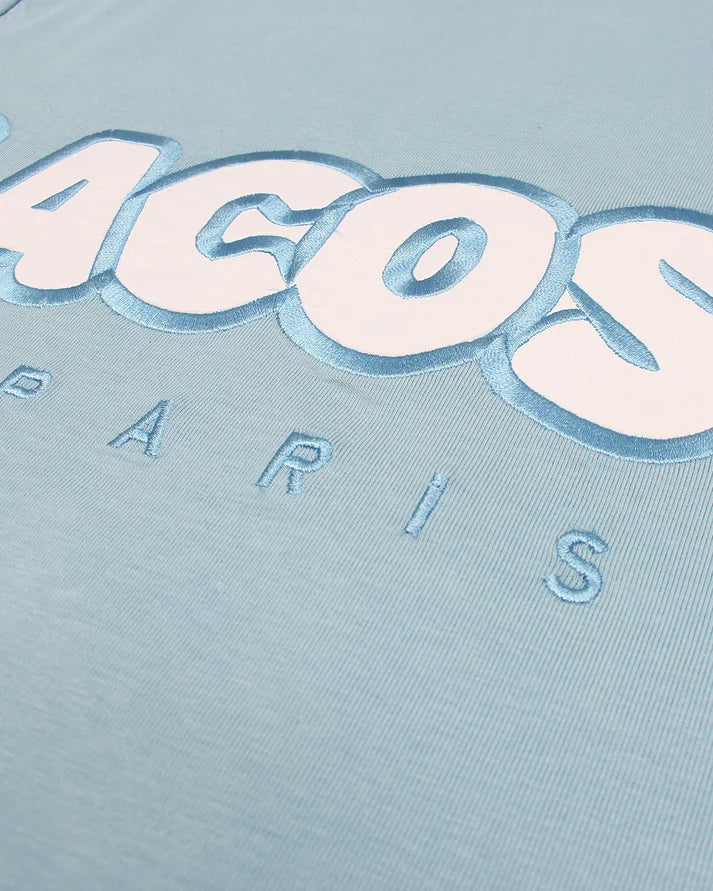 IMPORTED LCSTE PARIS MEN'S T-SHIRT (SKY BLUE)