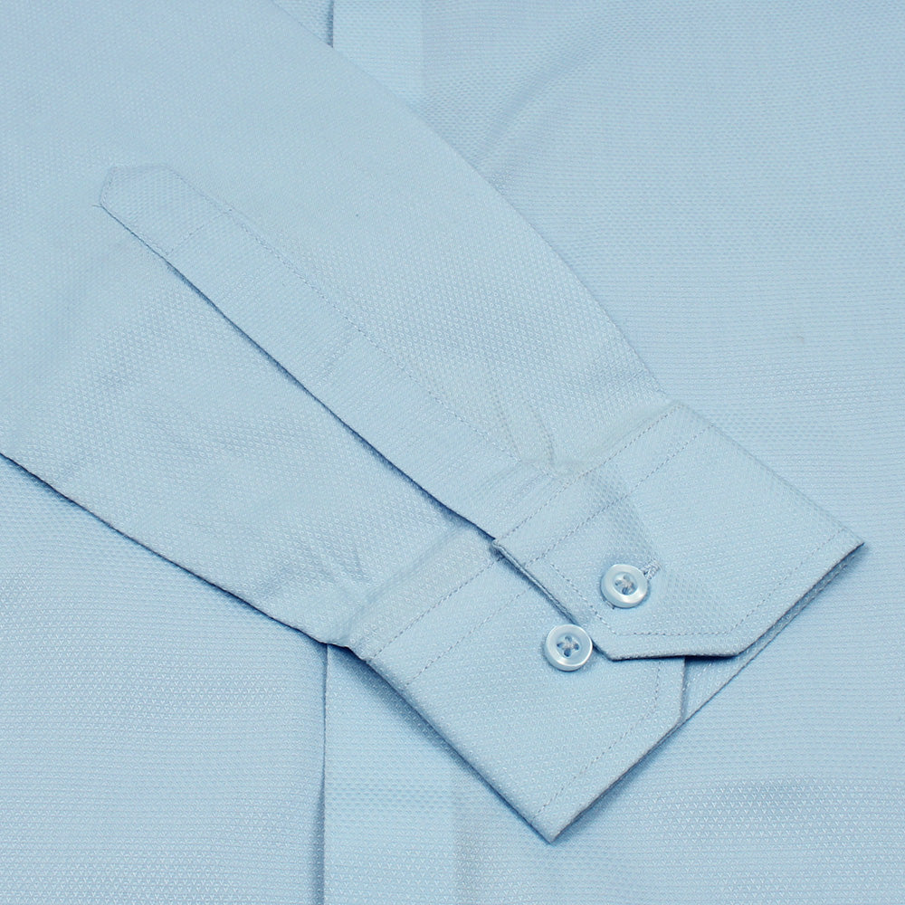 Mussimo Duti Imported Formal Shirt Dobby (Sky Blue)