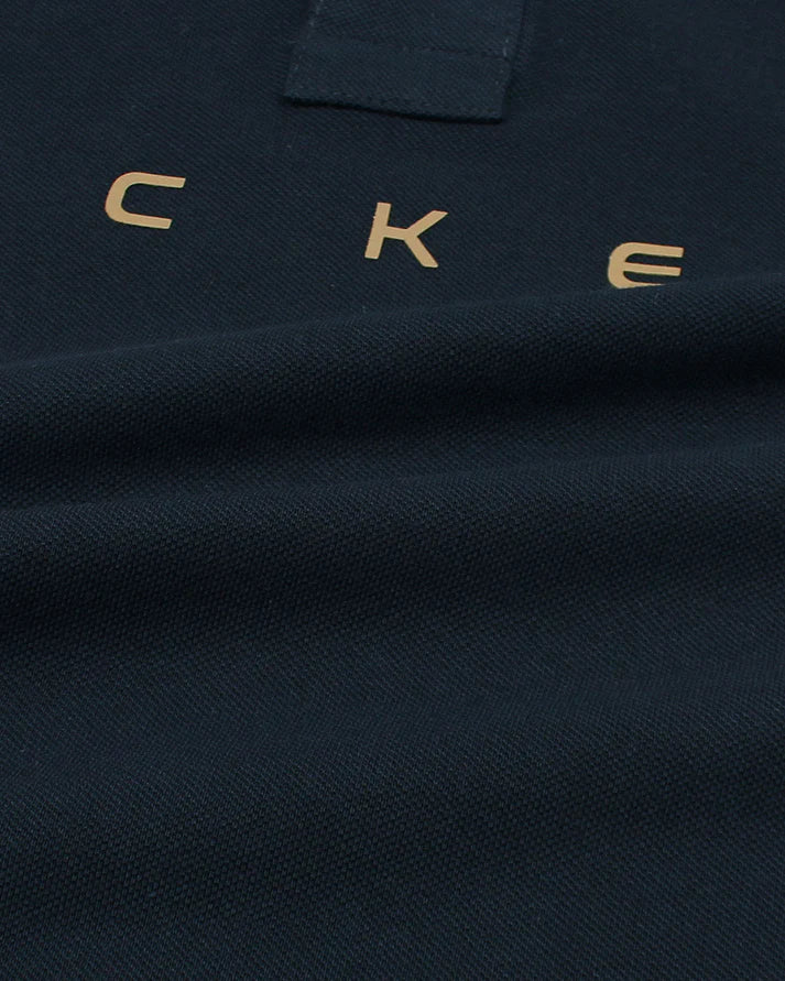 HKT IMPORTED MEN'S TIPPED POLO SHIRT (NAVY BLUE)