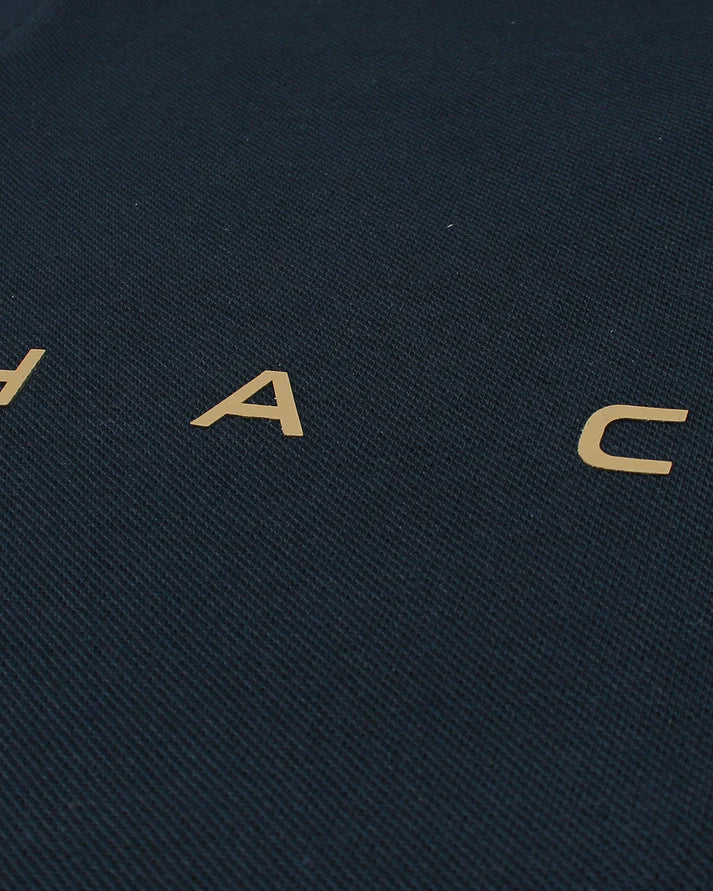 HKT IMPORTED MEN'S TIPPED POLO SHIRT (NAVY BLUE)