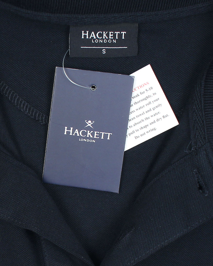 HKT IMPORTED MEN'S TIPPED POLO SHIRT (NAVY BLUE)