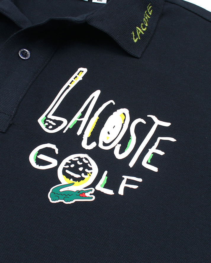 IMPORTED MEN'S LCSTE COLLAR POLO SHIRT (NAVY)