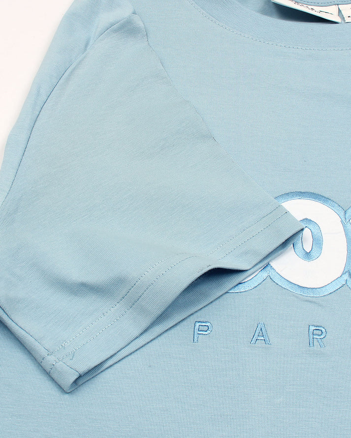 IMPORTED LCSTE PARIS MEN'S T-SHIRT (SKY BLUE)