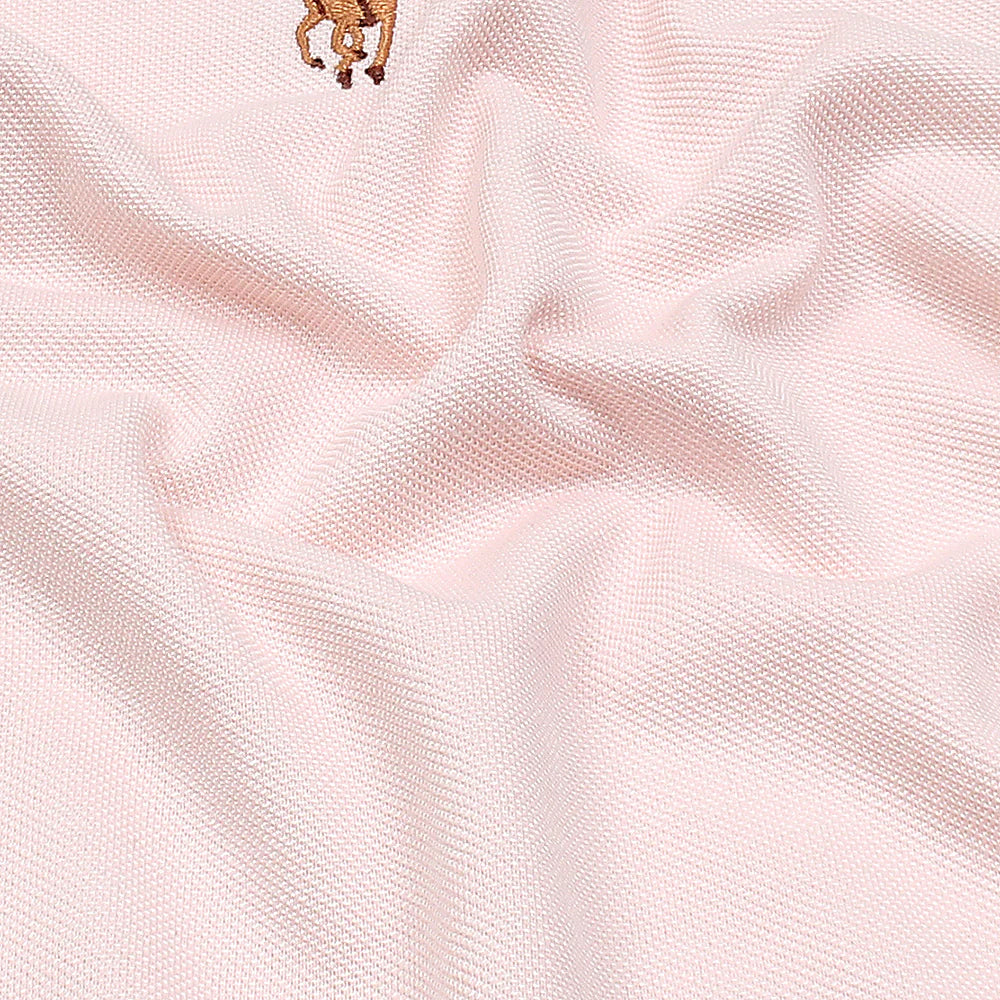 RL IMPORTED MEN'S OXFORD BUTTON CASUAL SHIRT (PINK)