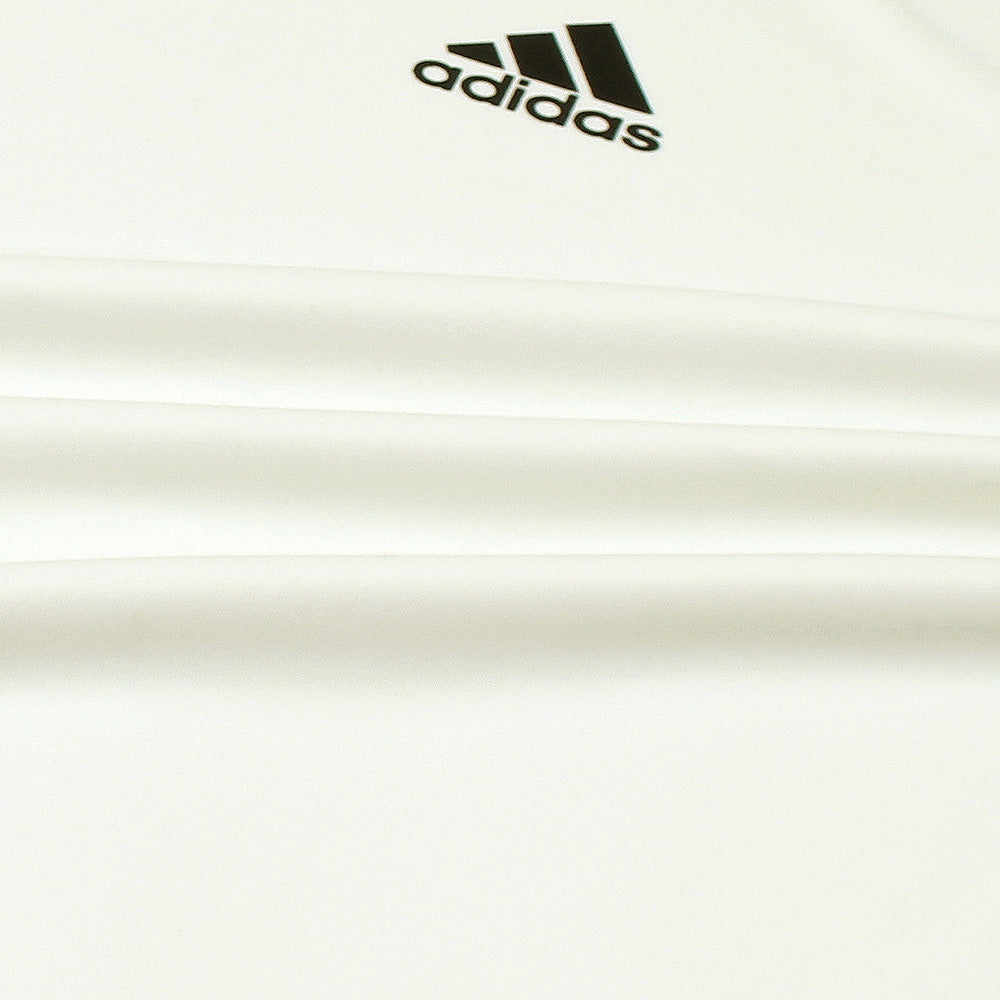 ADDAS Imported Mesh Shoulder Dri Fit T-Shirt (White)