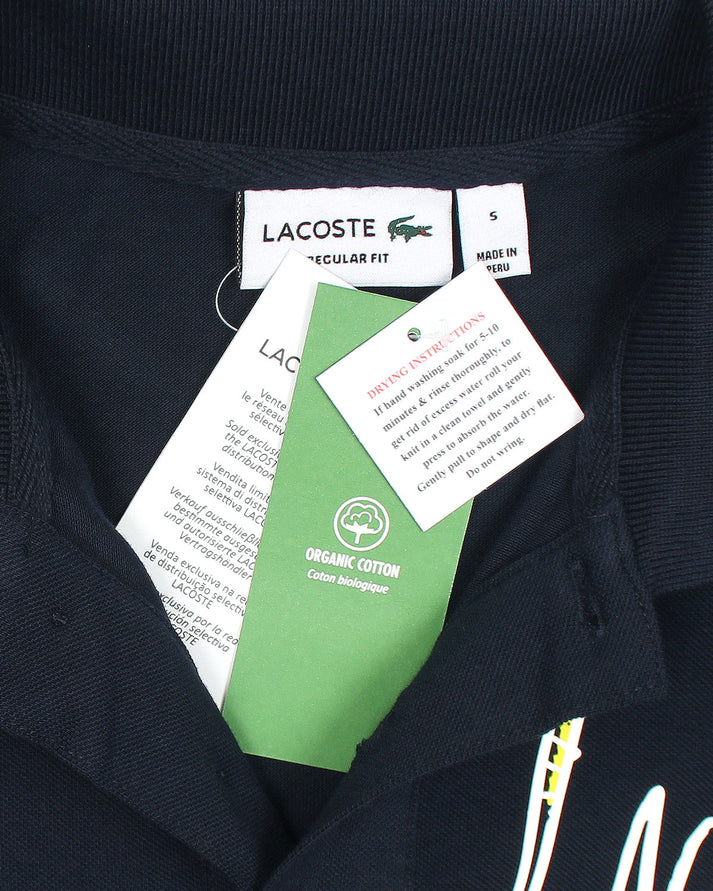 IMPORTED MEN'S LCSTE COLLAR POLO SHIRT (NAVY)