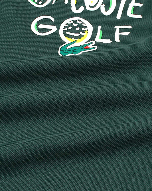 IMPORTED MEN'S LCSTE COLLAR POLO SHIRT (GREEN)