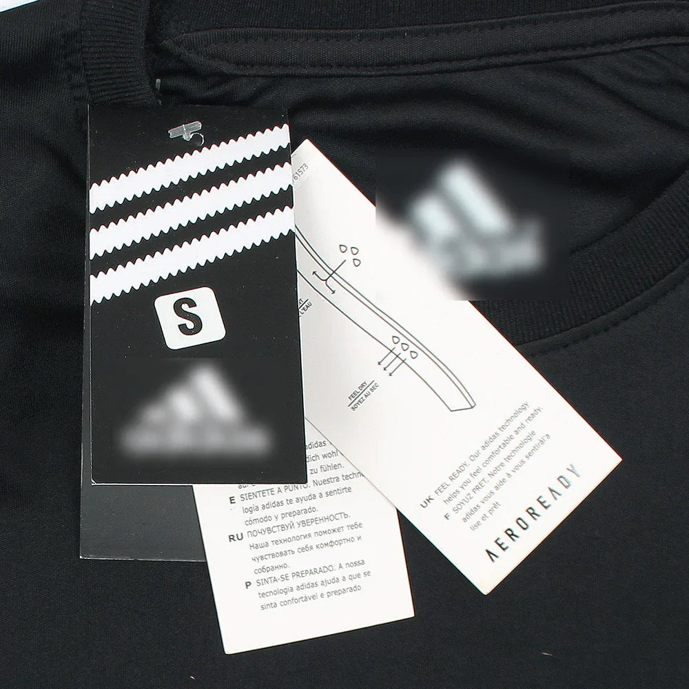 ADDAS PREMIUM DRYFIT TIRO T SHIRT (BLACK)