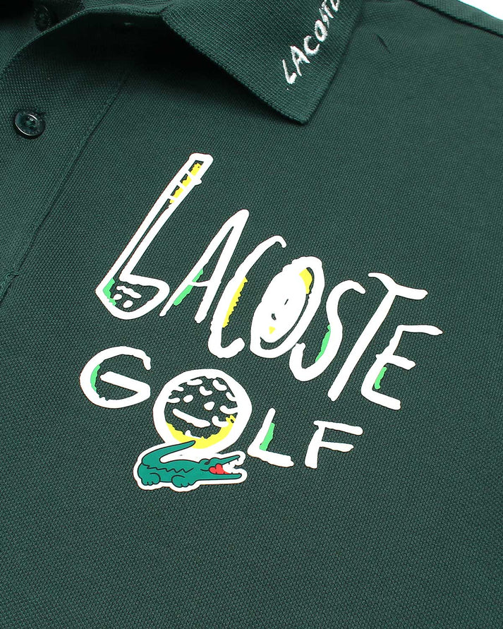 IMPORTED MEN'S LCSTE COLLAR POLO SHIRT (GREEN)