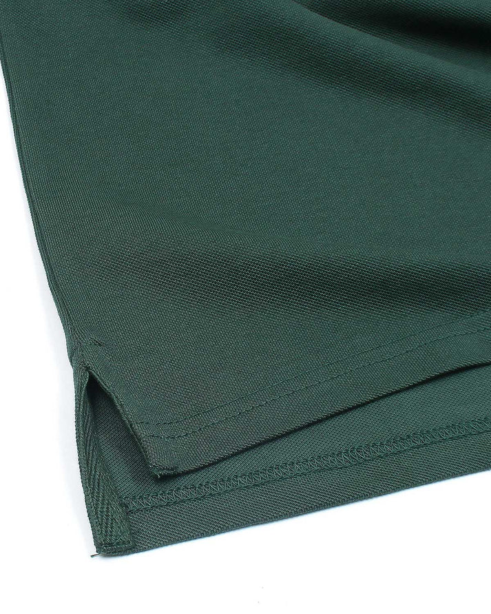 IMPORTED MEN'S LCSTE COLLAR POLO SHIRT (GREEN)