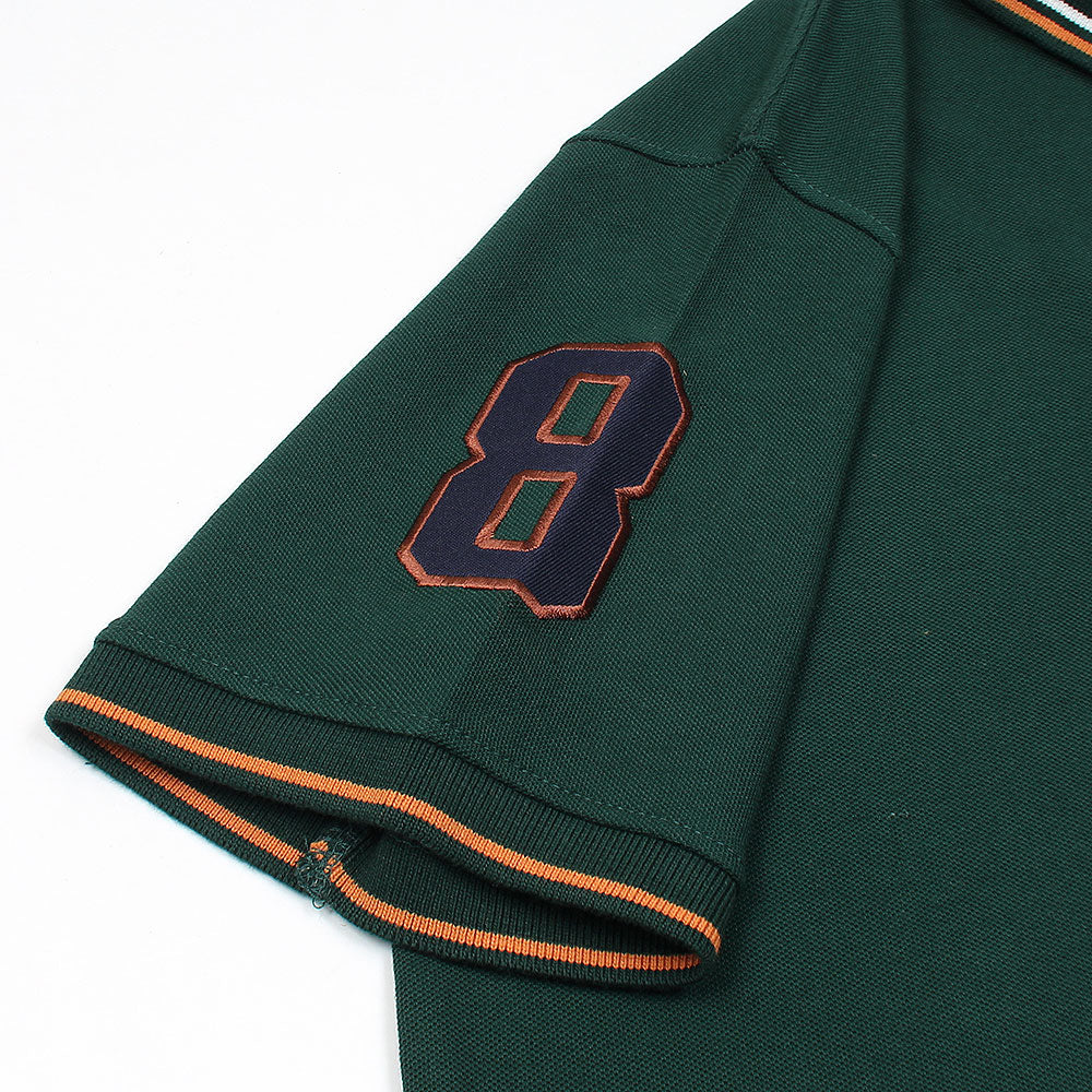 GRDNO Premium Napoleon Cow Boy Polo Shirt Green