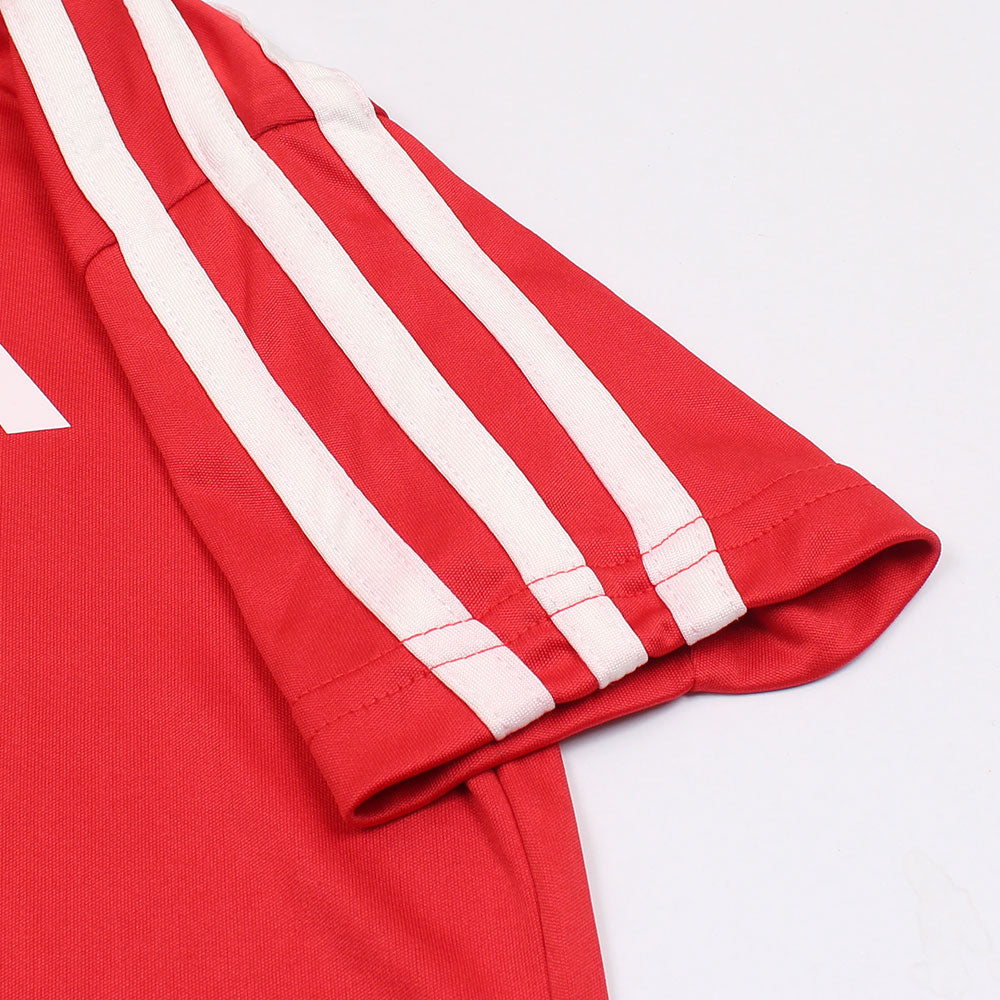 ADDAS PREMIUM KIDS DRI-FIT TRACKSUIT (RED)