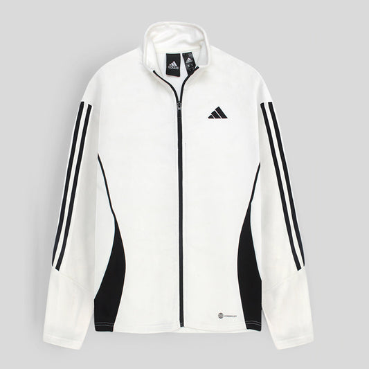 ADDAS Imported Tiro Piping Tracksuit (White&Black)