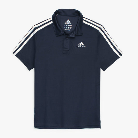 ADDAS PREMIUM MESH DRI-FIT 3 STRIPE TRACKSUIT (NAVY BLUE)