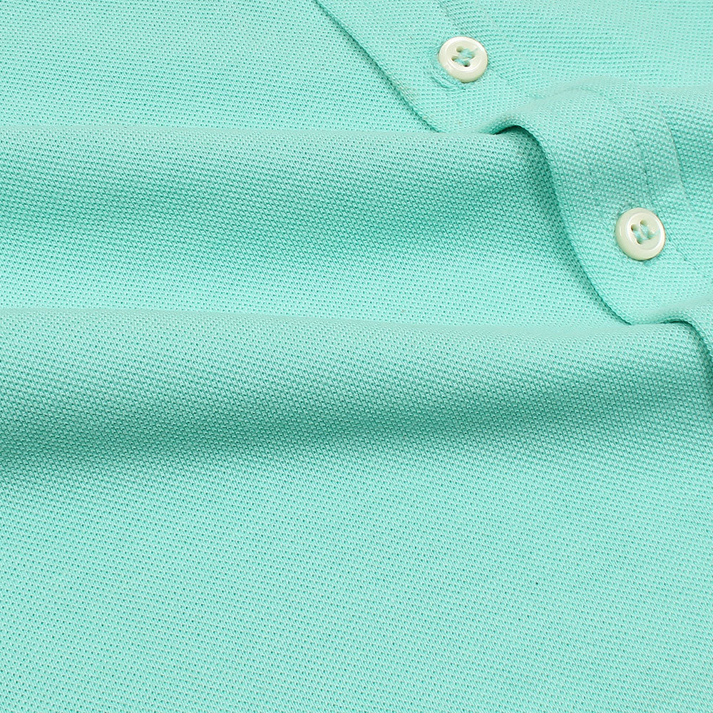 RL IMPORTED KID'S OXFORD BUTTON CASUAL SHIRT (TURQOISE)