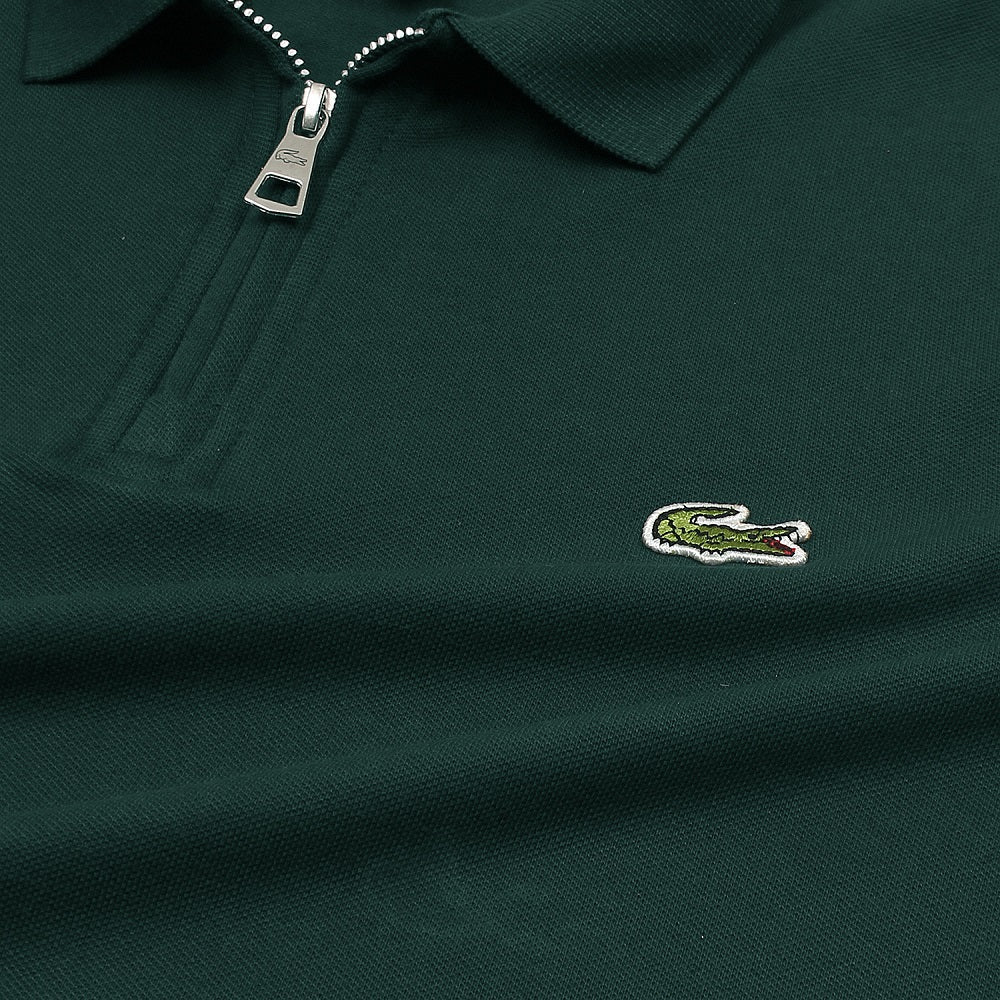LCSTE Premium Zip Up Polo shirt (Dark green)