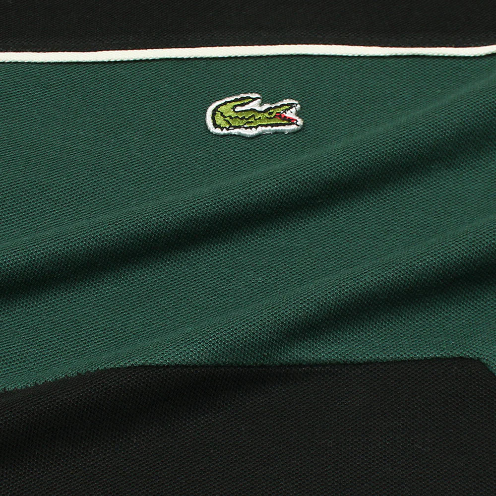 LCSTE MEN'S VINTAGE POLO (BLACK/GREEN)