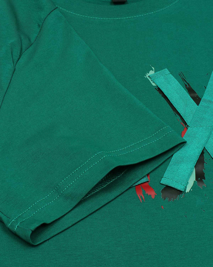 A-X IMPORTED MEN'S DESIGNER T-SHIRT (GREEN)