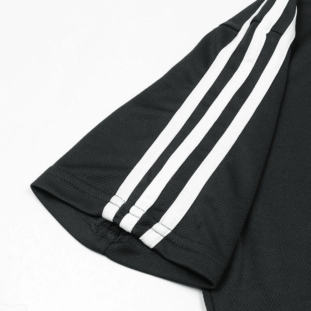 ADDAS PREMIUM MESH DRI-FIT 3 STRIPE TRACKSUIT (BLACK)
