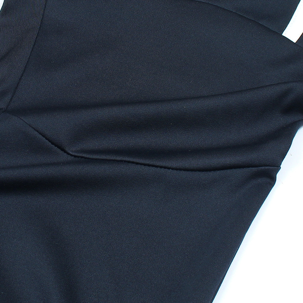 ADADS PREMIUM MEN'S HALF STRIPES TROUSER (NAVY)