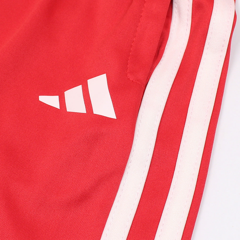 ADDAS PREMIUM KIDS DRI-FIT TRACKSUIT (RED)