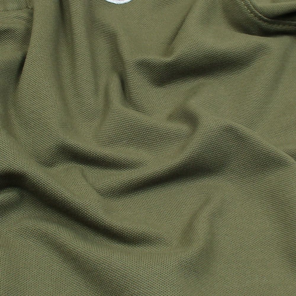 MNCLR Premium Zip Up Polo shirt (Olive Green)