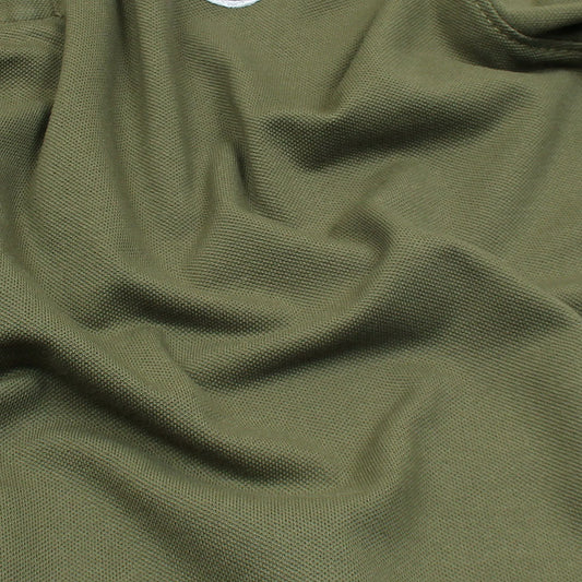 MNCLR Premium Zip Up Polo shirt (Olive Green)