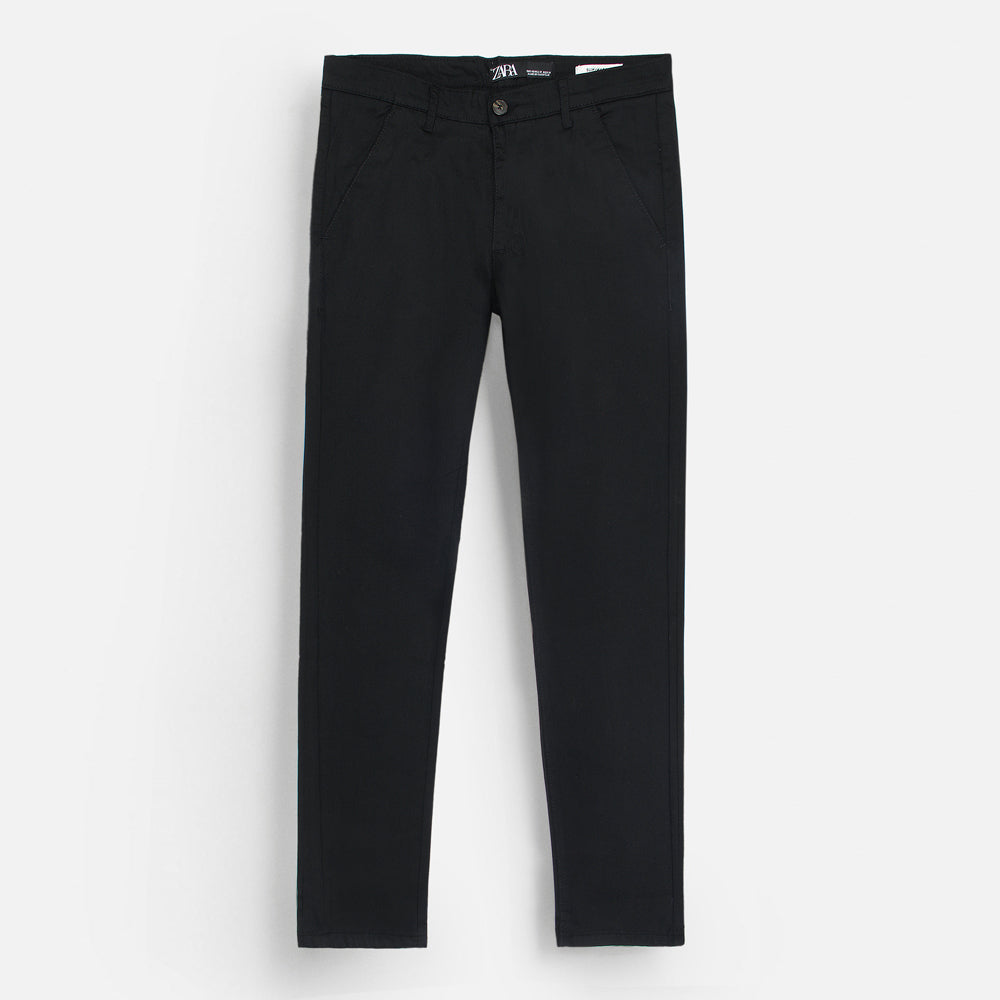 Z.A.R.A Premium Cotton Chino (Black)