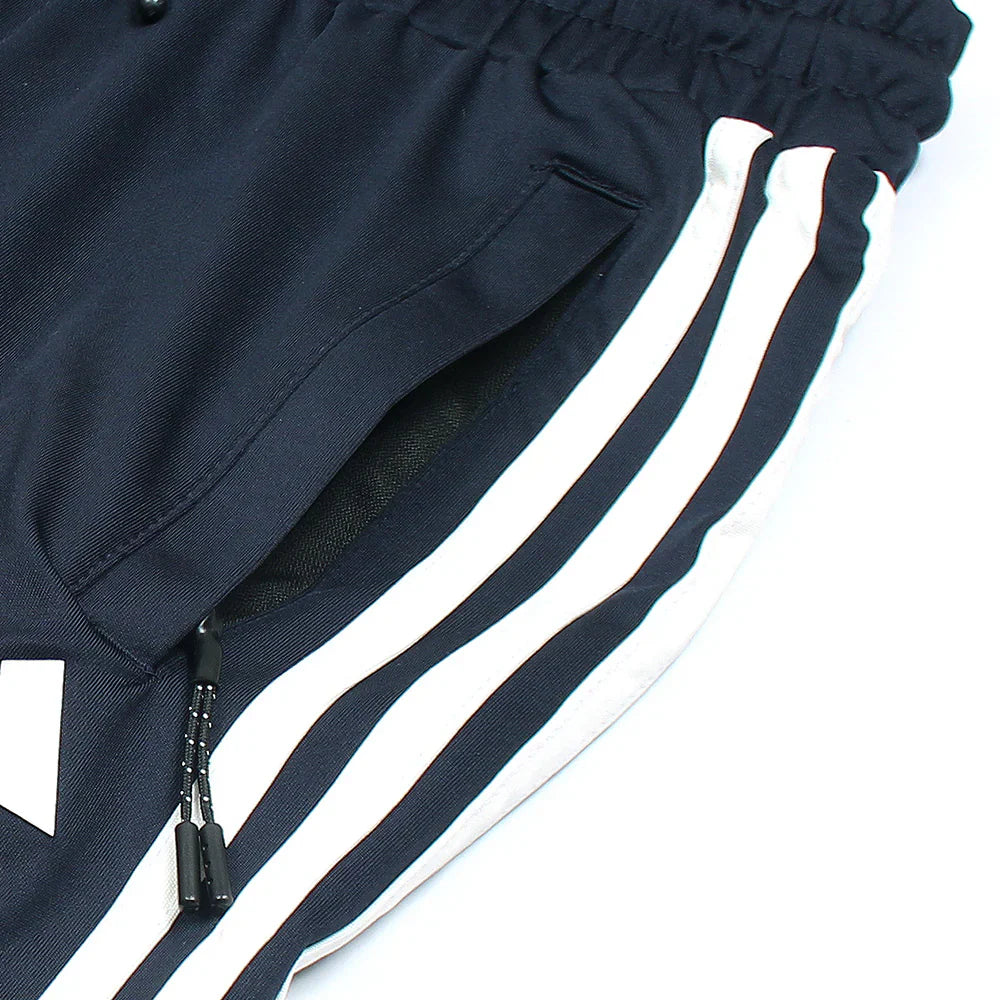 ADADS PREMIUM MEN'S HALF STRIPES TROUSER (NAVY)