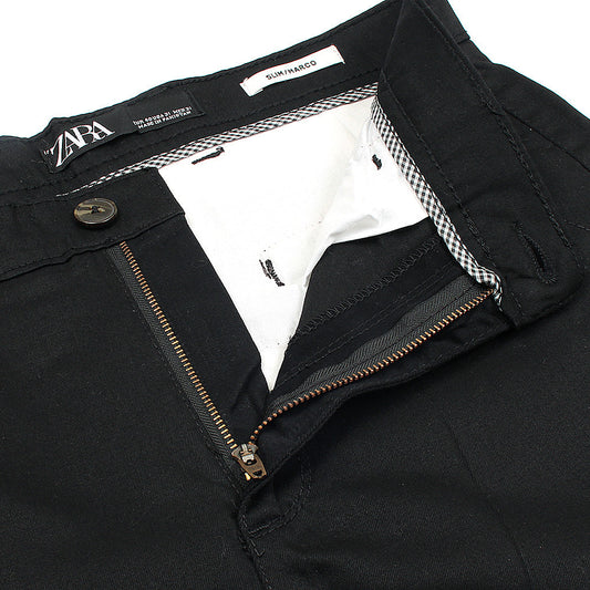 Z.A.R.A Premium Cotton Chino (Black)