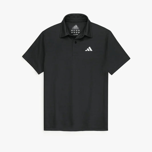 ADDAS IMPORTED BEEMESH CORE POLO SHIRT (BLACK)