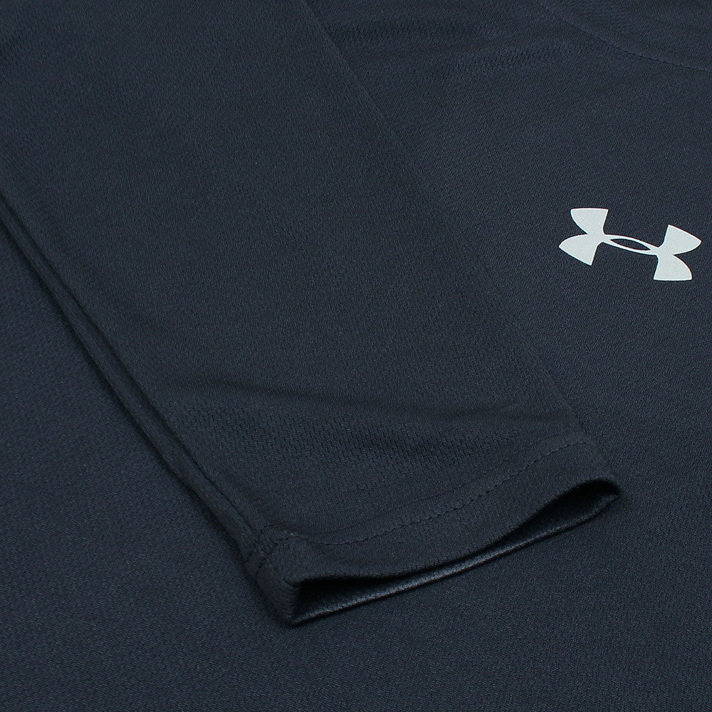 UA Premium Dri Fit Full Sleeves T-Shirt (Navy Blue)