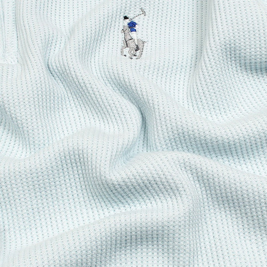 RL PREMIUM MEN'S MULTI ZIPPER POLO SHIRT (SKY BLUE)