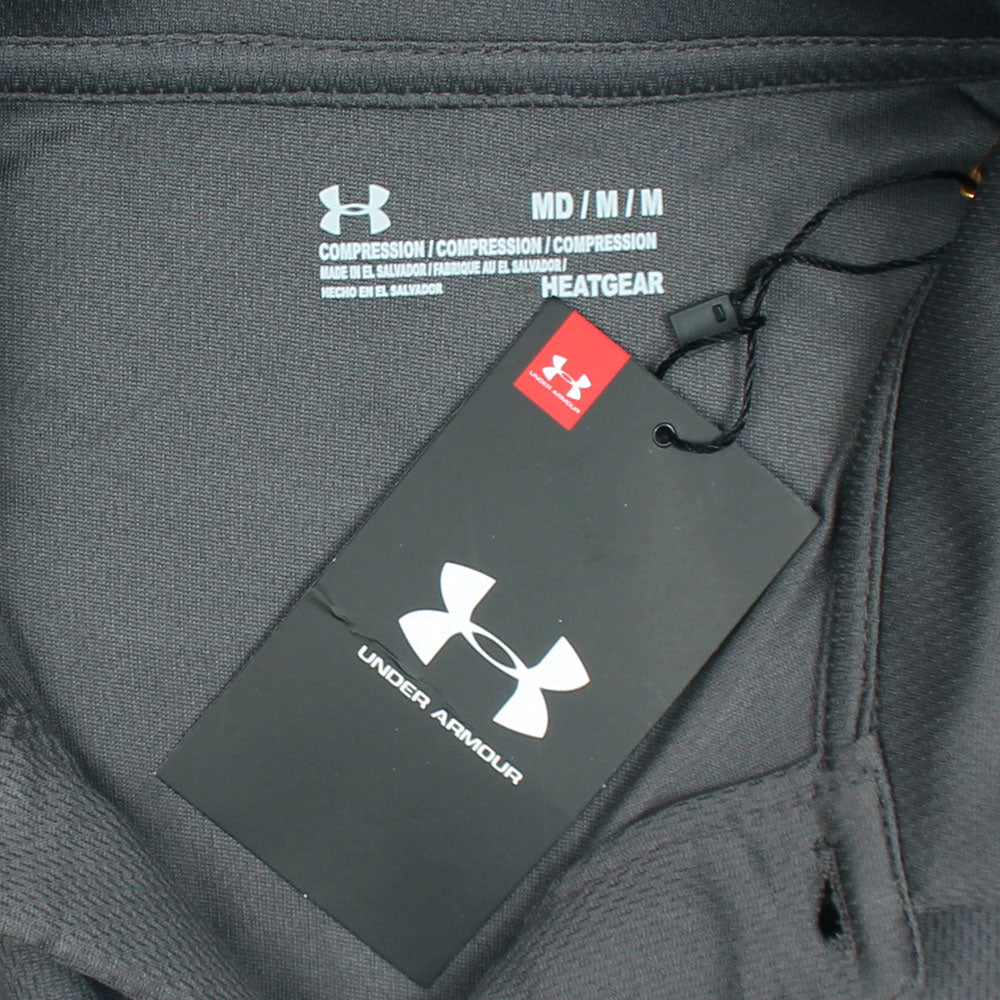 UA Imported Mesh Dri Fit Polo Shirt (Dark Grey)