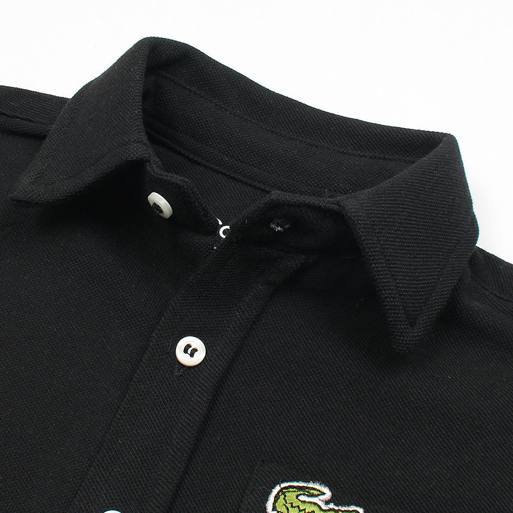 LCSTE PREMIUM KID'S CASUAL SHIRT (BLACK)