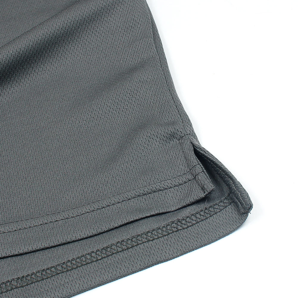 UA Imported Mesh Dri Fit Polo Shirt (Dark Grey)