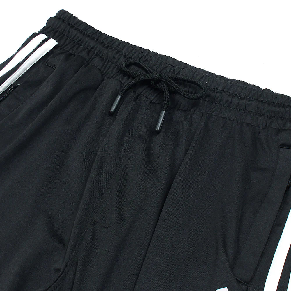 ADADS PREMIUM MEN'S HALF STRIPES TROUSER (BLACK)
