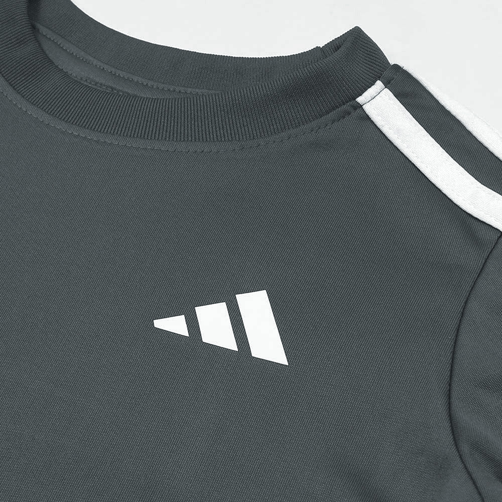 ADDAS PREMIUM KIDS DRI-FIT TRACKSUIT (GREY)